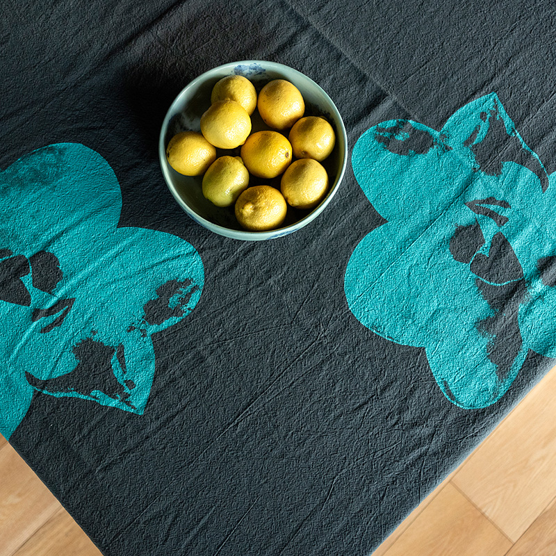 Mantel magnolia aqua