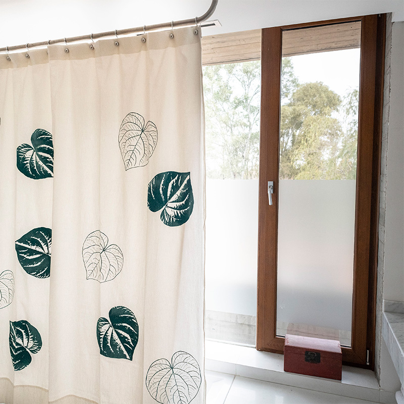 Cortina baño piper Bambú