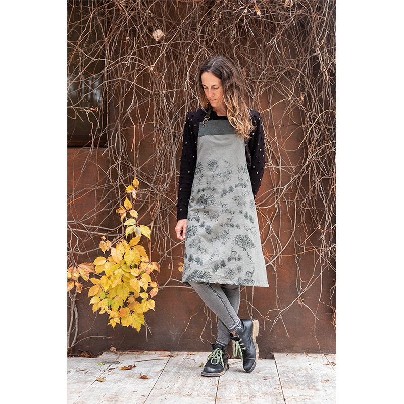 Delantal Flora y Fauna