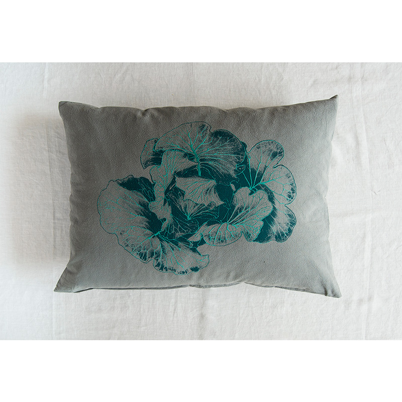 Almohadón repollo relieve