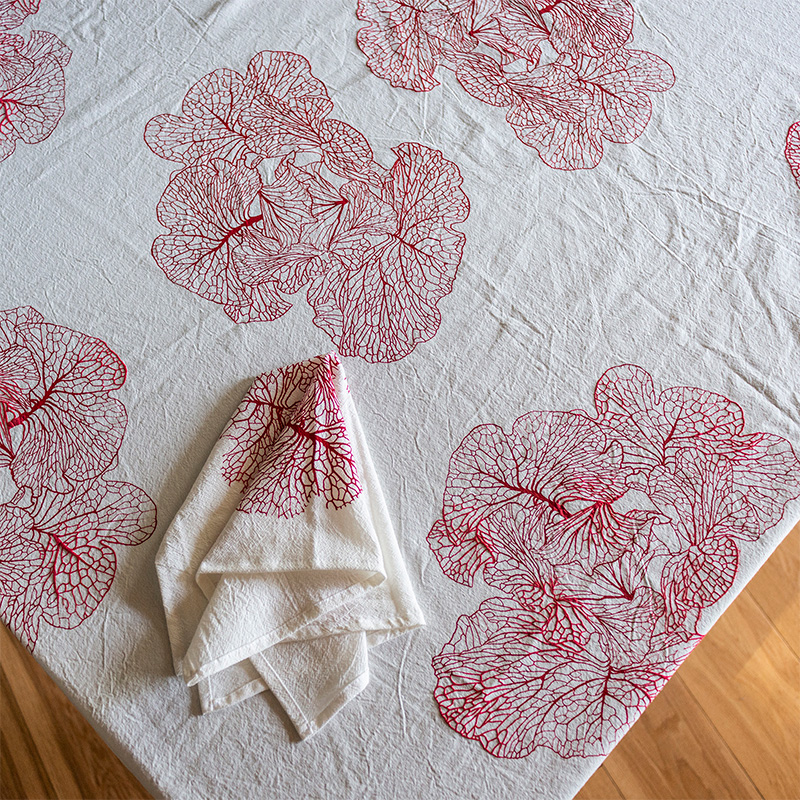 Mantel repollo bordado