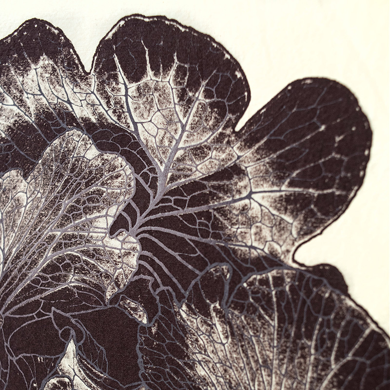 Individuales + servilletas repollo uva